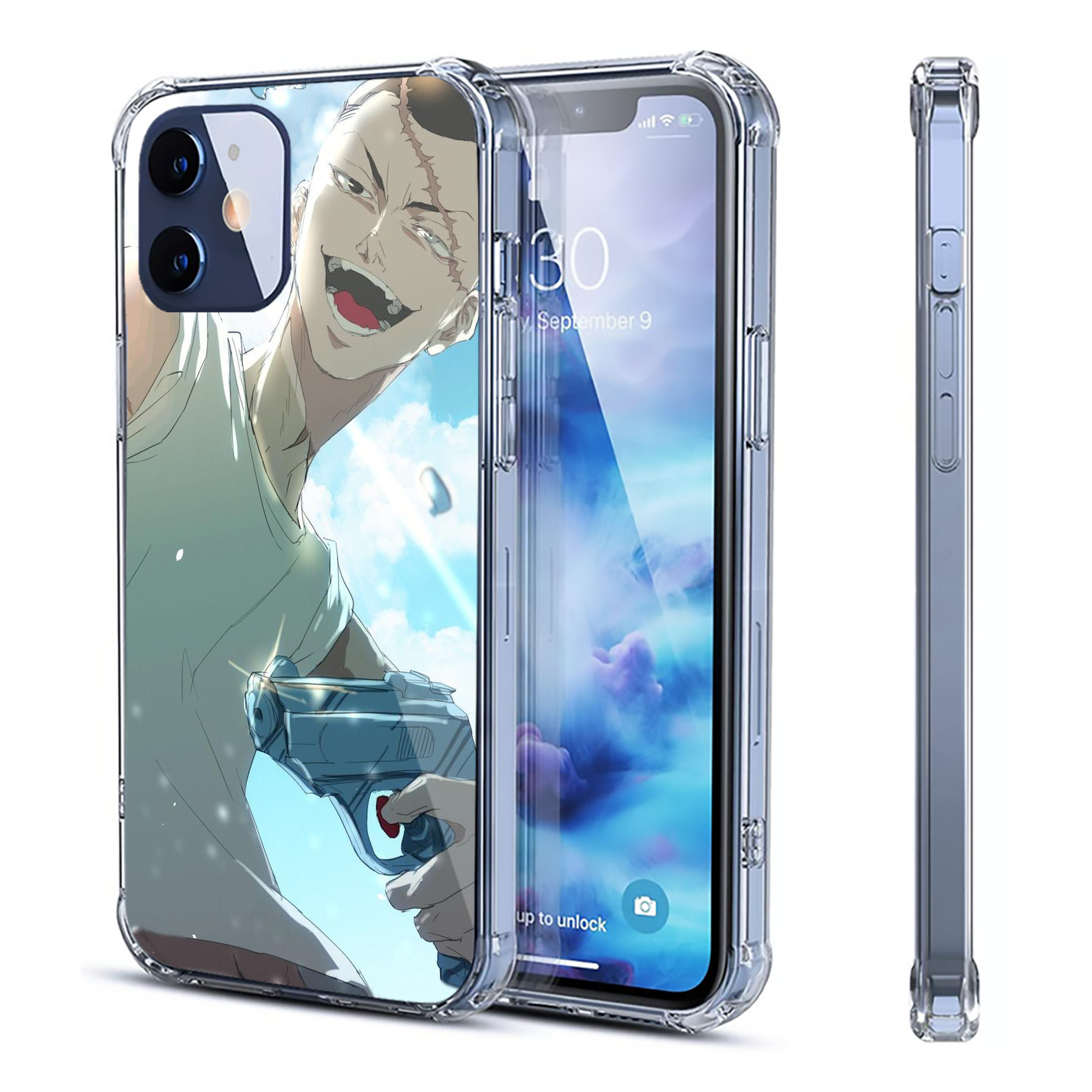 （画像用） 東京リベンジャーズ Tokyo Revengers 【iPhone 12シリーズ対応】透明スマホケース（クリアソフトケース）